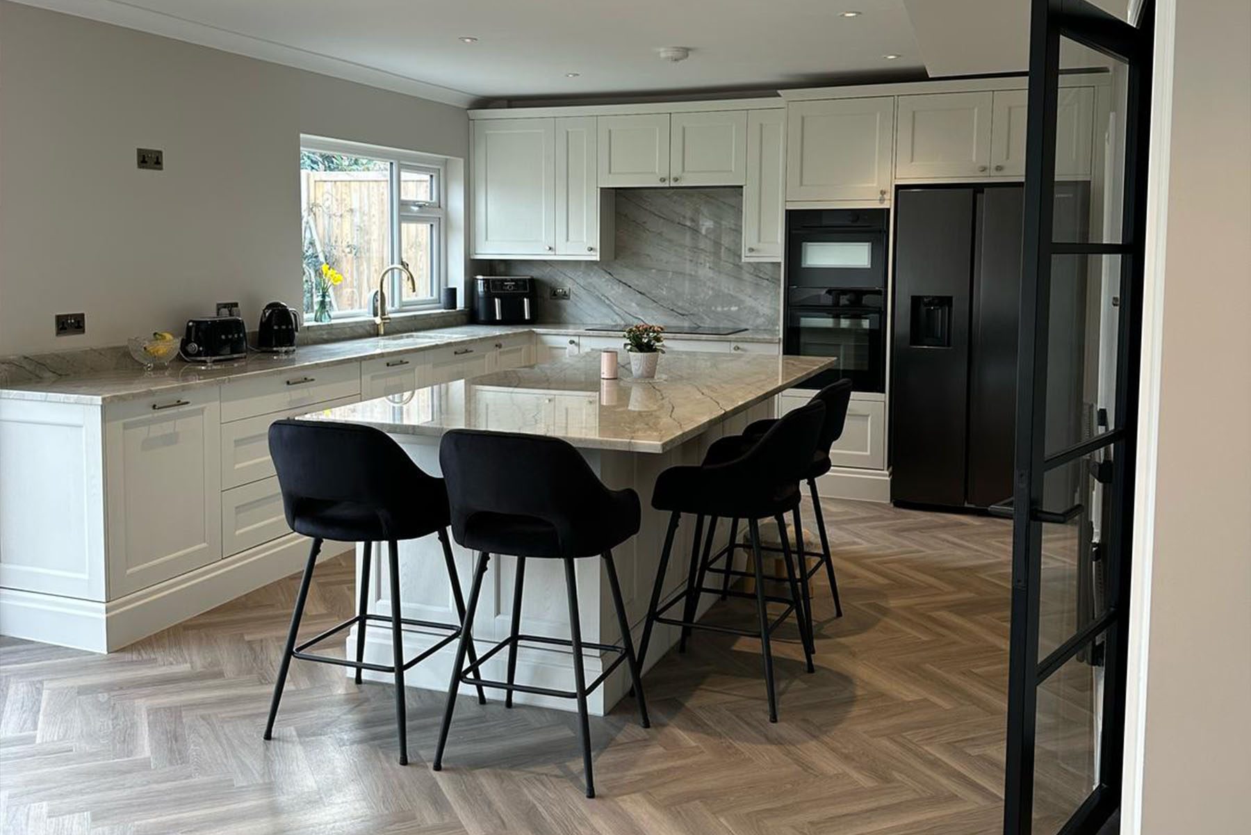 Luxury Open Plan Kitchen Extension in Sidcup by Brick by Brick Construction & Landscape